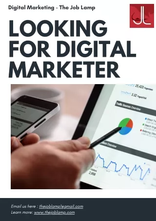 Looking Digital Marketer for your business - Job Lamp