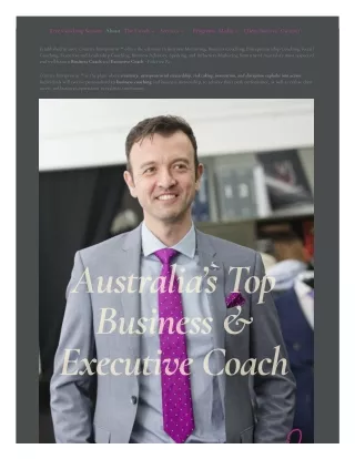 Entrepreneur Coach Melbourne