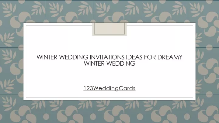 winter wedding invitations ideas for dreamy winter wedding