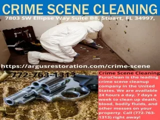 Crime Scene Cleaning