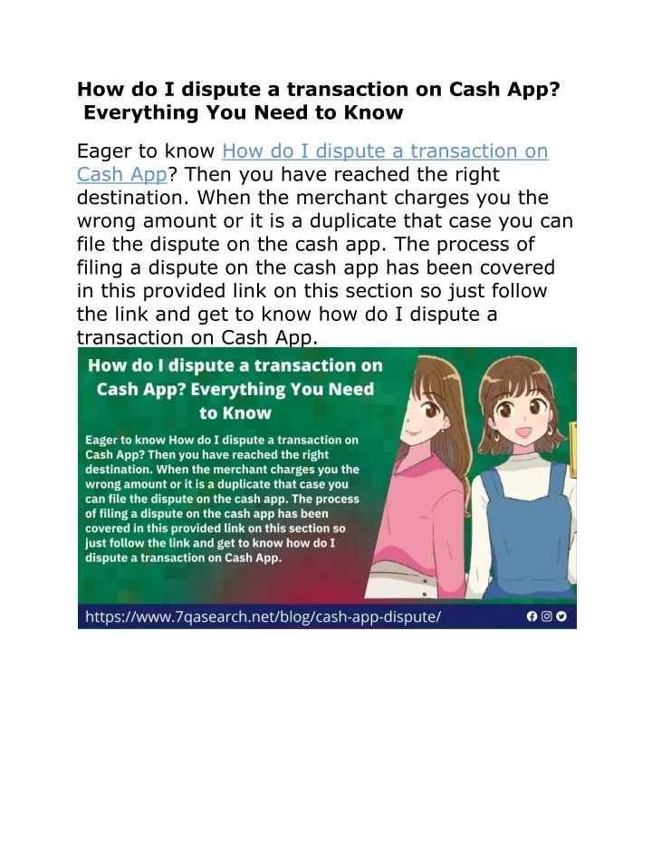 Ppt how do i dispute a transaction on cash app everything you need