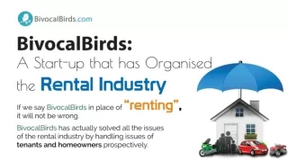 A Startup that has Organized the Rental Industry