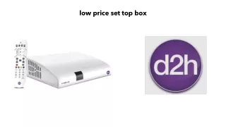 low price set top box