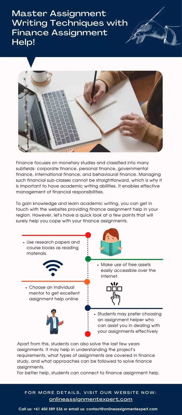 master assignment writing techniques with finance