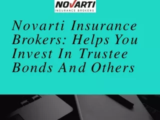 Novarti Insurance Brokers: One Of The Most Well-Known Insurance Brokers