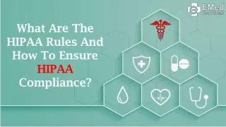 what are the hipaa rules and how to ensure hipaa