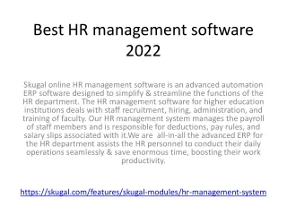 best hr management software 2022