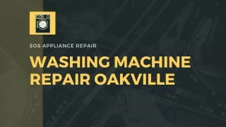 washing machine repair oakville