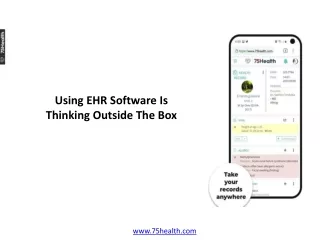 using ehr software is thinking outside the box