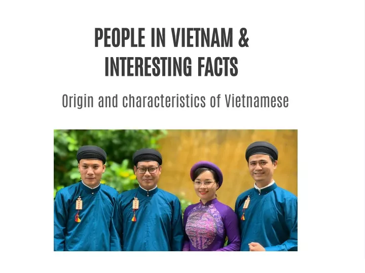 people in vietnam interesting facts