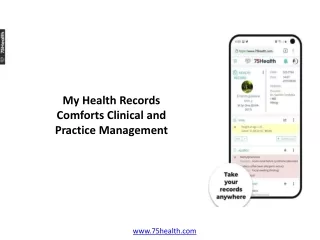 My Health Records Comforts Clinical and Practice Management