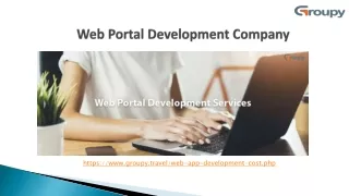 web portal development company