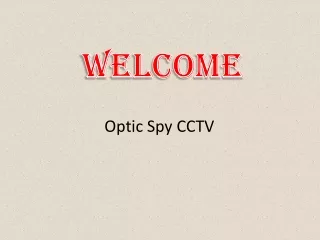 welcome