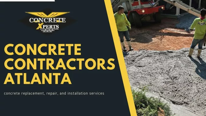 concrete contractors atlanta