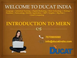 welcome to ducat india