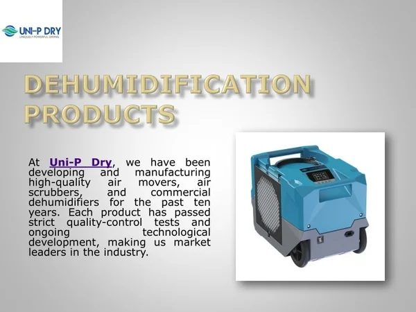 Where to Buy the Best Quality Dehumidification Products Online?