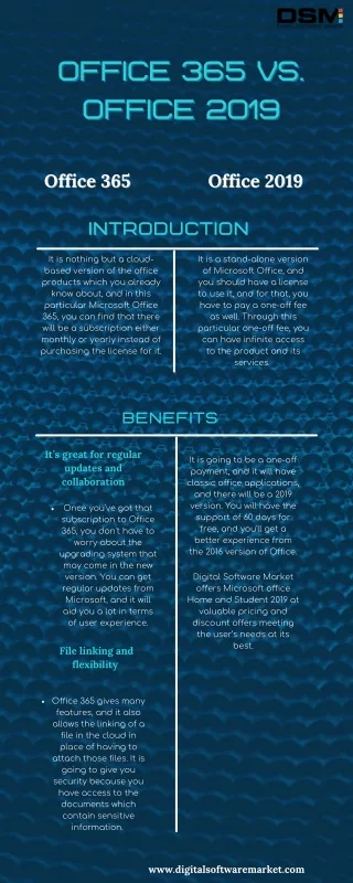 Office 365 vs. Office 2019 - Which is Best for Your Business? | DSM