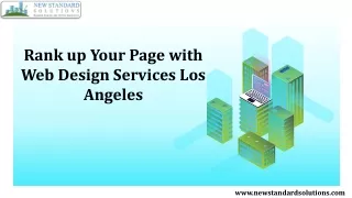 Rank up Your Page with Web Design Services Los Angeles