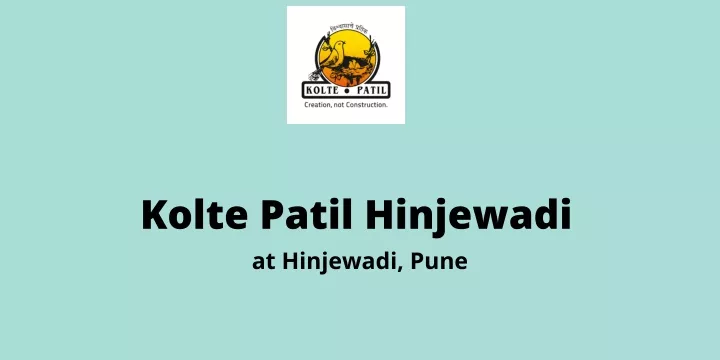 kolte patil hinjewadi at hinjewadi pune