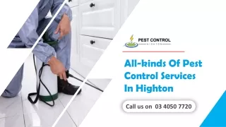 All kinds Of Pest Control Services In Highton | Complete Pest Removal Treatment