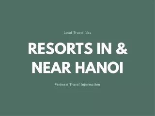 local travel idea