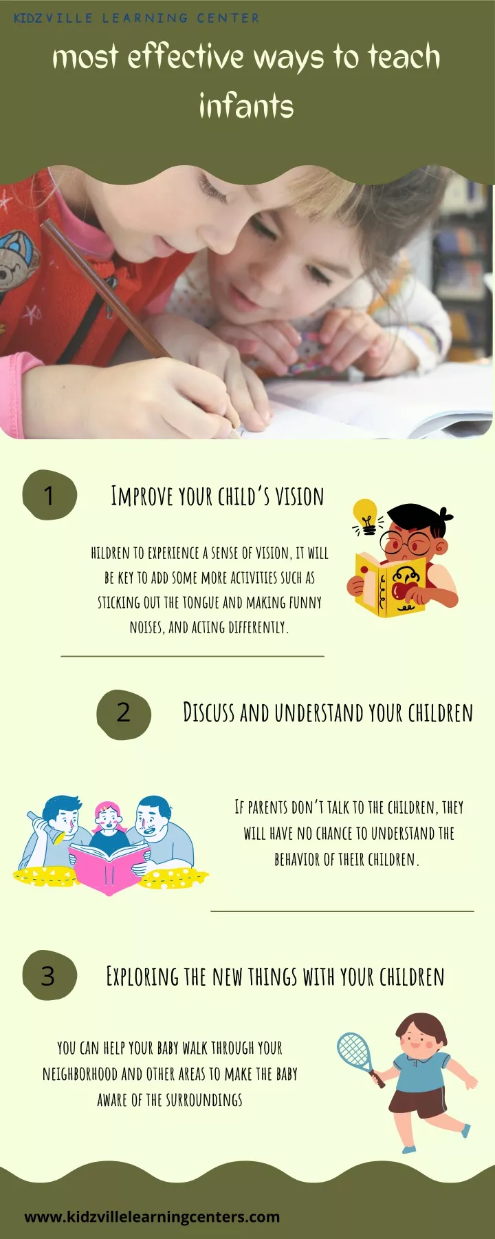 most effective ways to teach infants