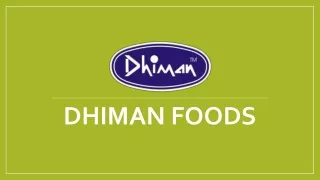 Dhiman Foods - A Step-By-Step Guide On Starting A Confectionery Business