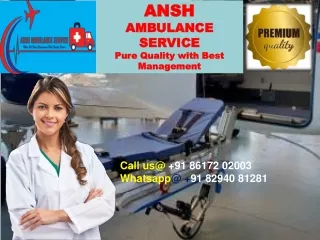 to know more @ air ambulance service in patna call us@ 91 86172 02003 whatsapp @ 91 82940 81281