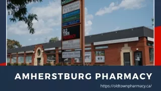 Amherstburg Pharmacy