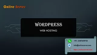 Get WordPress Web Hosting with Impressive Features