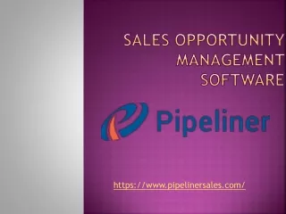 Sales Opportunity Management Software