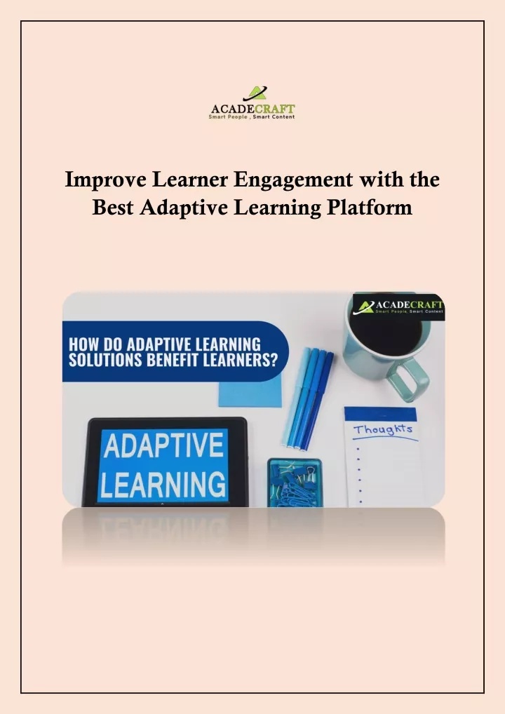 improve learner engagement with the best adaptive