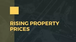 Rising Property Prices