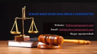 scrape solicitors data from lawsociety ie