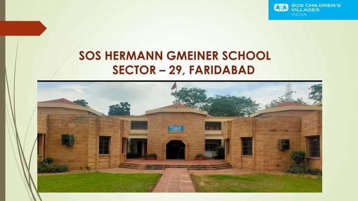 sos hermann gmeiner school sector 29 faridabad