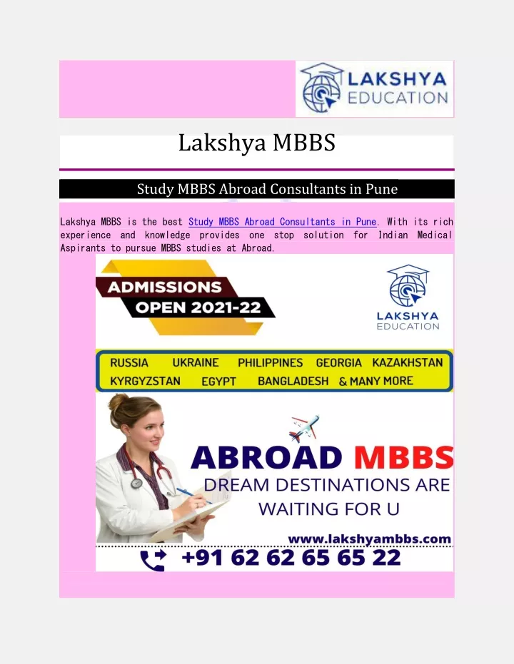 lakshya mbbs