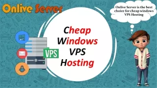 Onlive Server Offers Cheap Windows VPS Hosting