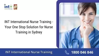 The Best and the Most Career Oriented First Aid Course and Nurse Training in Sydney