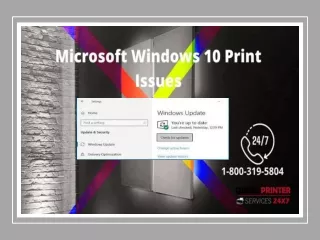 How to Fix Microsoft Windows 10 Update Issue  1-800-319-5804.