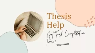 thesis help
