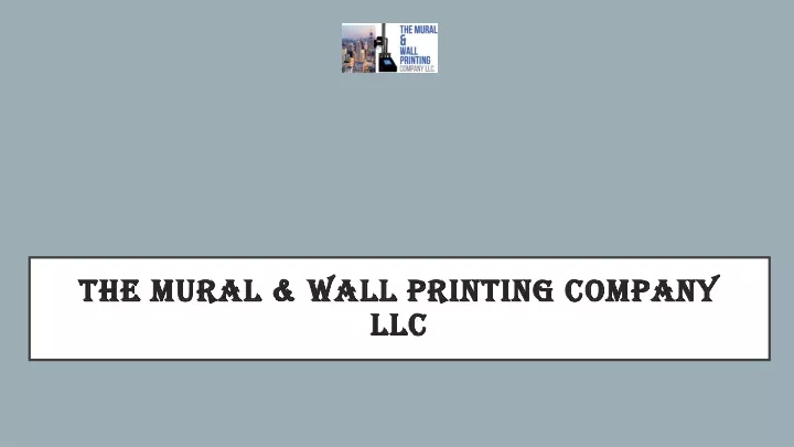the mural wall printing company the mural wall