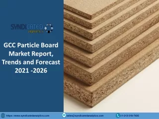 gcc particle board market report trends