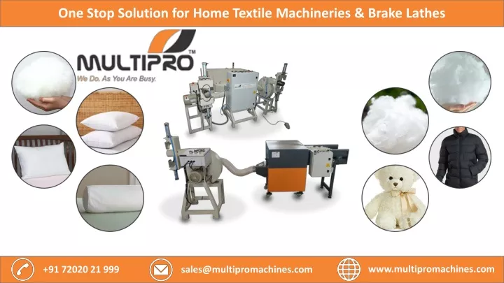 one stop solution for home textile machineries