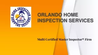 Orlando fl home inspection