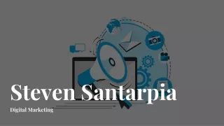 Steven Santarpia Consulting is One of That Specialised Marketing Agencies