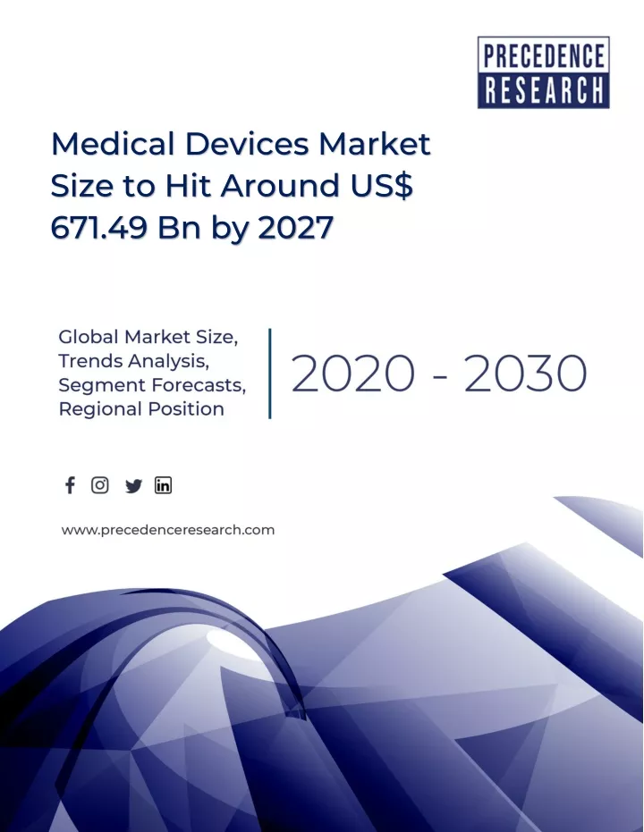 medical devices market size to hit around