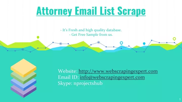 attorney email list scrape