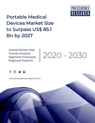 Portable Medical Devices Market is Booming Worldwide with Strong Growth Prospect