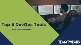 top 5 devops tools www teamtweaks com
