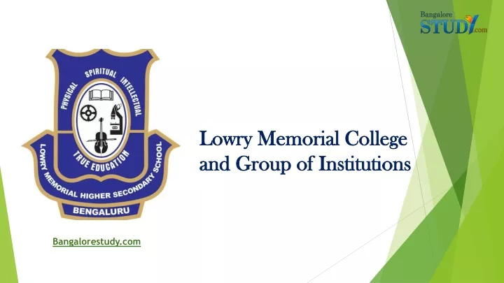 lowry memorial college and group of institutions